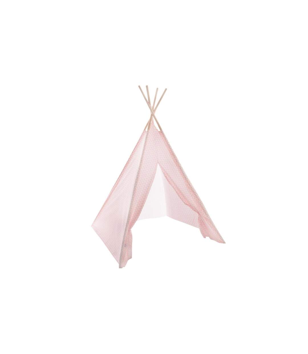 Tipi Déco Enfant Motifs 160cm Rose-1