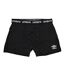 Pack of 3  Mens boxer shorts  black Umbro