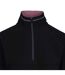 Womens/ladies skylar fleece top black/light mulberry Trespass-3