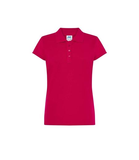 Polo Femme Framboise JHK