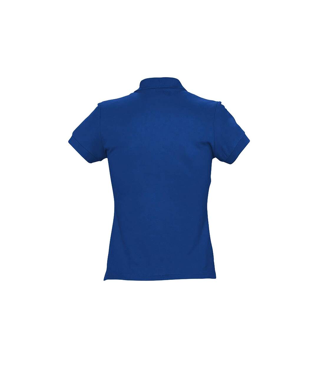 Passion polo 100% coton à manches courtes femme bleu roi SOLS