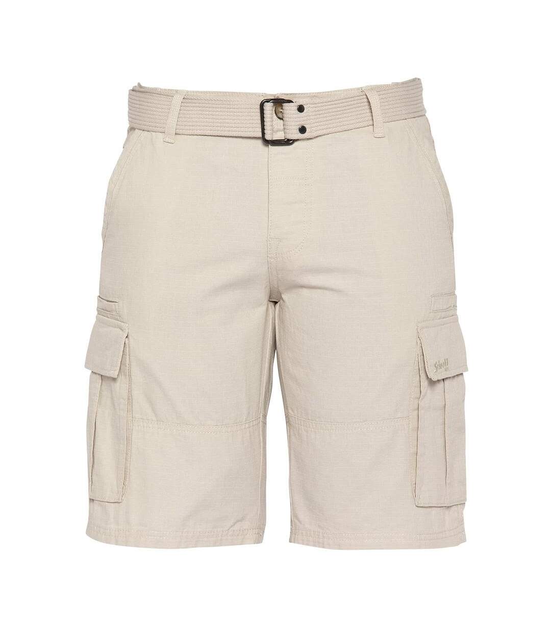 Short beige homme schott trassault-1