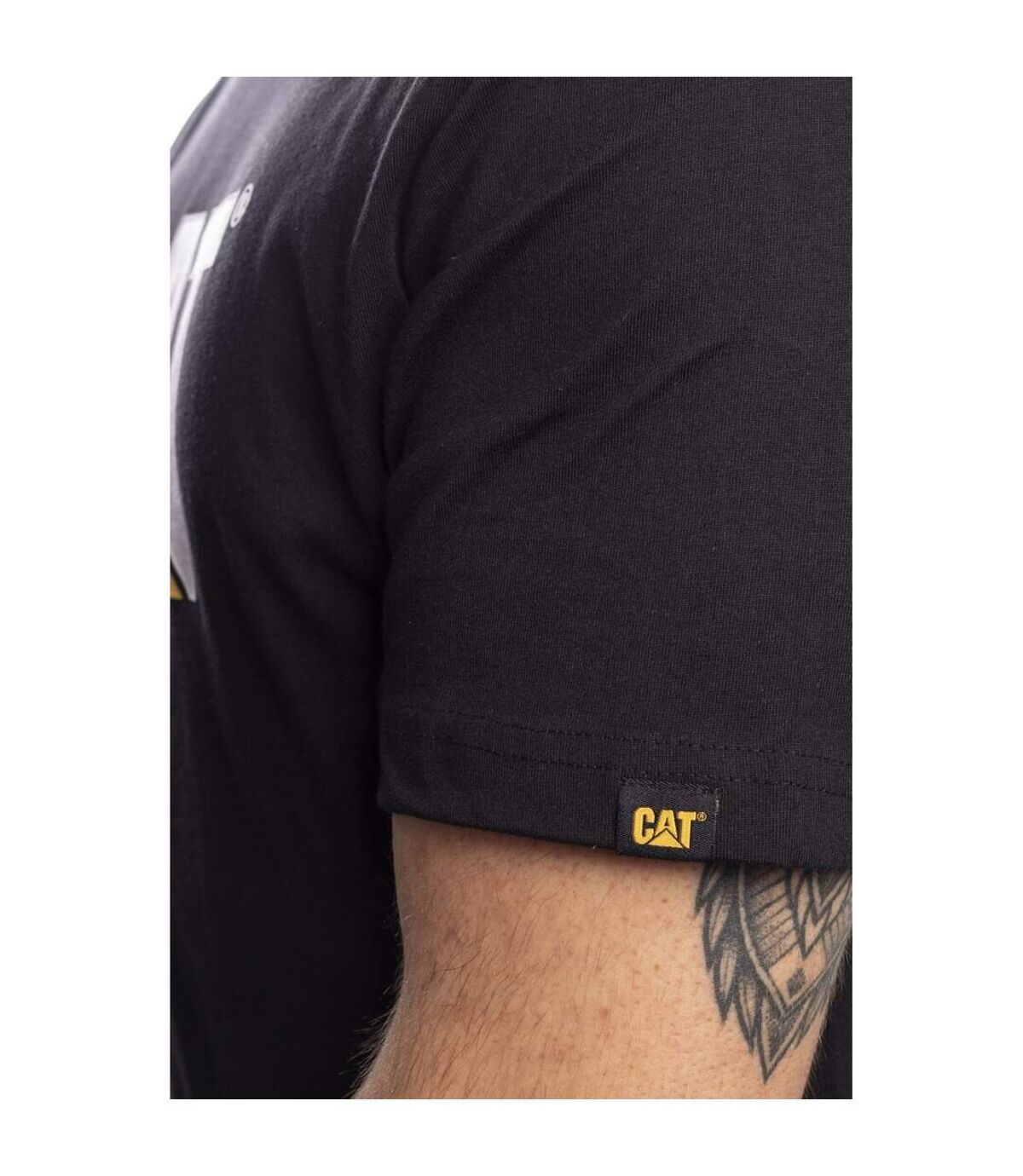 Caterpillar - T-shirt manches courtes - Homme (Noir) - UTFS4251