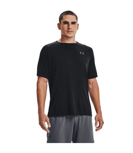 Mens Polo Shirt Black Black Under Armour