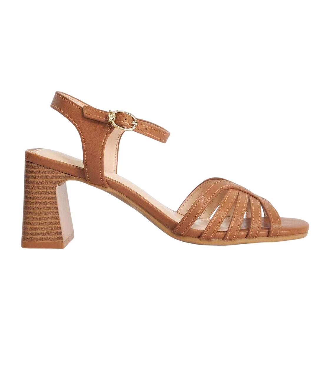 Sandales Femme Marron Clair Dune London-1