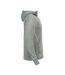 James Harvest Mens Northderry Fleece Jacket (Light Grey) - UTUB496