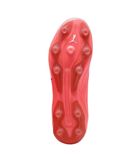 Womens/ladies King Pro Firm Ground Football Boots Glowing Red Puma