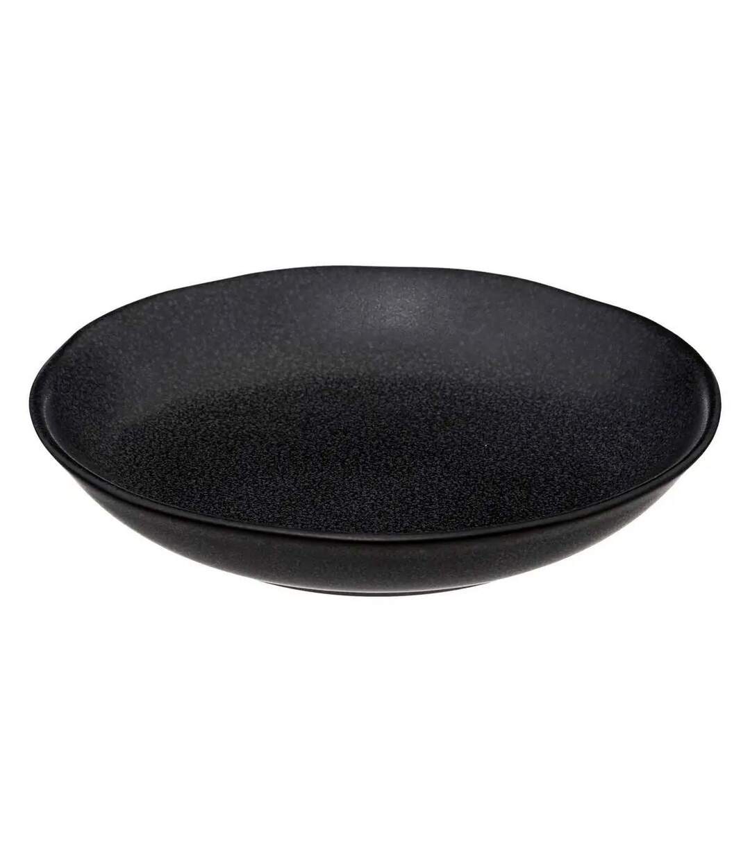 Lot de 6 Assiettes Creuses Ysée 20cm Noir-2