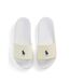 Claquettes Polo Homme Blanc Cassé Bleu Marine Ralph Lauren-3