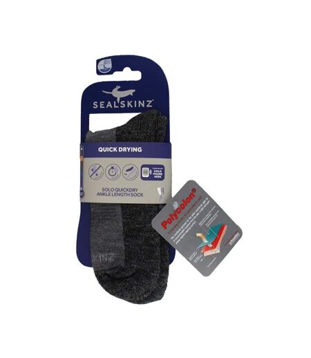 Quick-Dry Ankle Socks for Men - 1 Pack Solo Socks