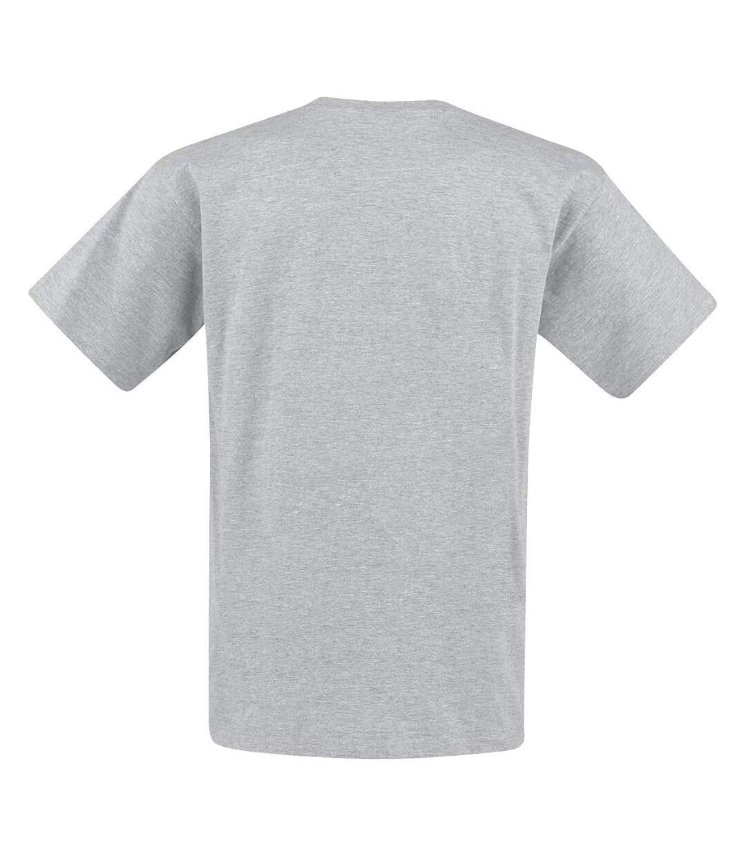 T-shirt Chewie On The Beach Homme Gris Star Wars-3