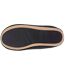 Isotoner Chaussons Mules homme polaire, chauds, semelle confort-4