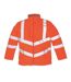 Veste kensington homme orange fluo Yoko-1