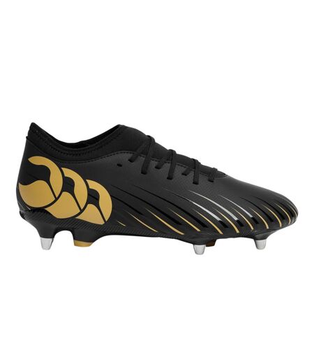 Mens Speed Falcon Team Soft Ground Rugby Boots Black Canterbury