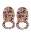 2 x Abattant WC Pop-Art - Multicouleur-1