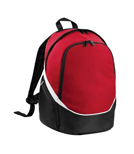 Quadra Pro Team Backpack / Rucksack Bag (17 Litres) (Classic Red/Black/White) (One Size) - UTBC2714
