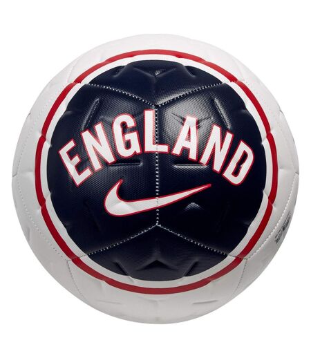 Ballon De Foot Pour Entraînement Motif/style Nike Taille 5 Blanc Bleu England FA