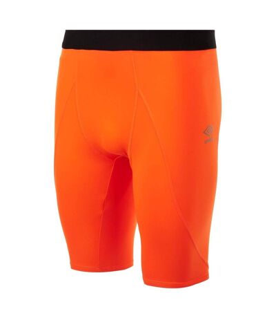 Umbro Mens Player Elite Power Shorts (Shocking Orange)