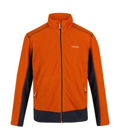Regatta Mens Stanner Full Zip Fleece Jacket (Fox/India Grey)