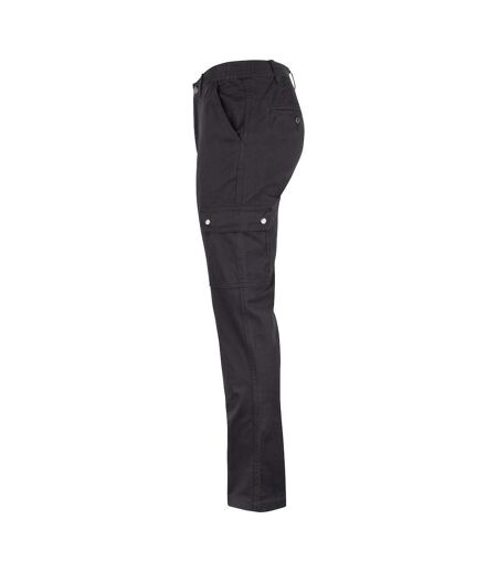 Unisex Adult Cargo Trousers Black Clique