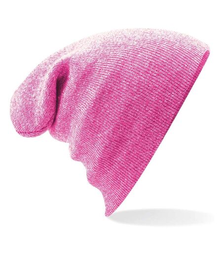 Bonnet À Manchettes Original Pour Adultes, Unisexe Rose Beechfield