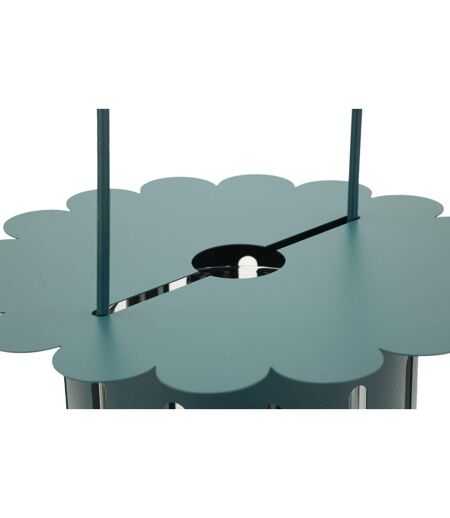 Lanterne en Métal Saturn 43cm Bleu