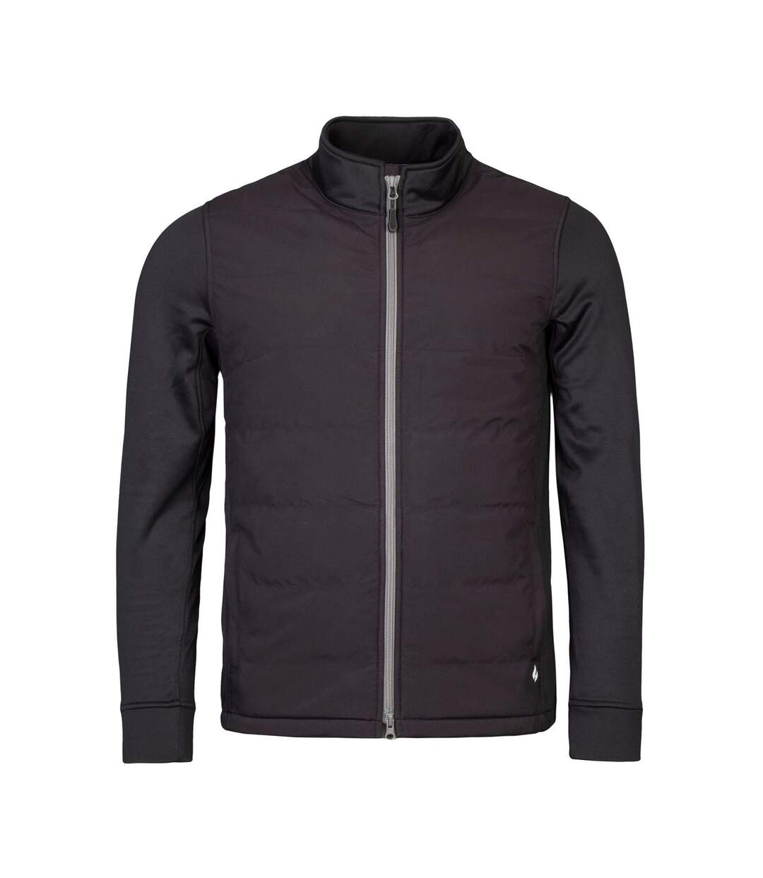 Men's Hybrid Fleece Lined Jacket Full Zip | Insulated Waterproof Coat-2