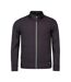 Men's Hybrid Fleece Lined Jacket Full Zip | Insulated Waterproof Coat-2