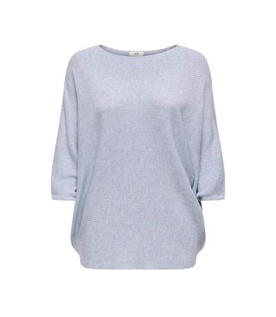 Pull bleu clair manches 3/4 femme jdy new behave - l