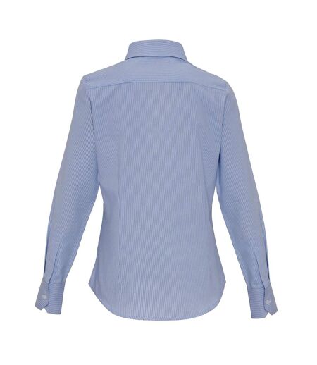 Blouse femme blanc / bleu clair Premier