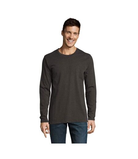 T-shirt Imperial Homme Charbon Chiné SOLS
