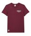 Mens Roland Garro Edition Cotton Tennis T-shirt Red Lacoste-1