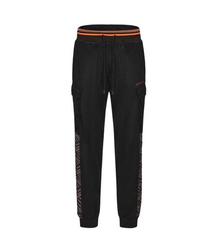 Pantalon De Jogging Motif/style Géométrique Homme Noir Everlast