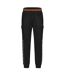 Pantalon De Jogging Motif/style Géométrique Homme Noir Everlast-1