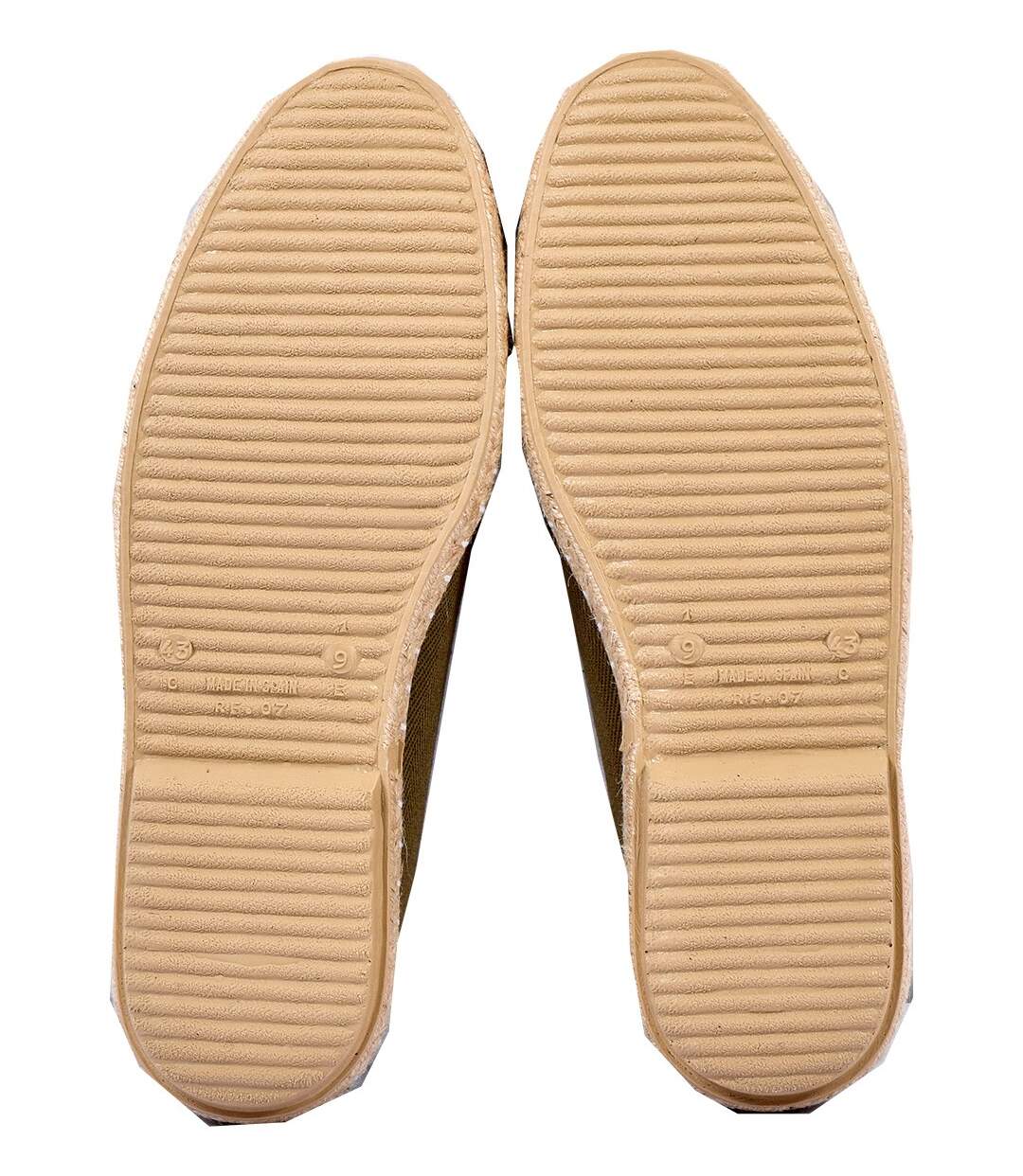 Espadrilles en Toile semelle antidérapante 2348B2 KAKI