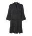 Robe Chemise Femme Noir Vero Moda-2