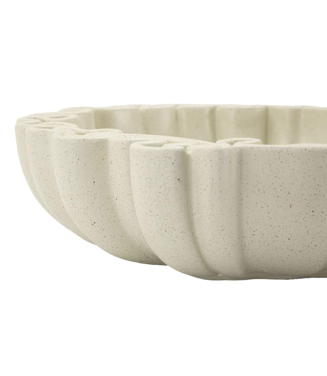 Vide-Poche Design Stons 30cm Crème-4