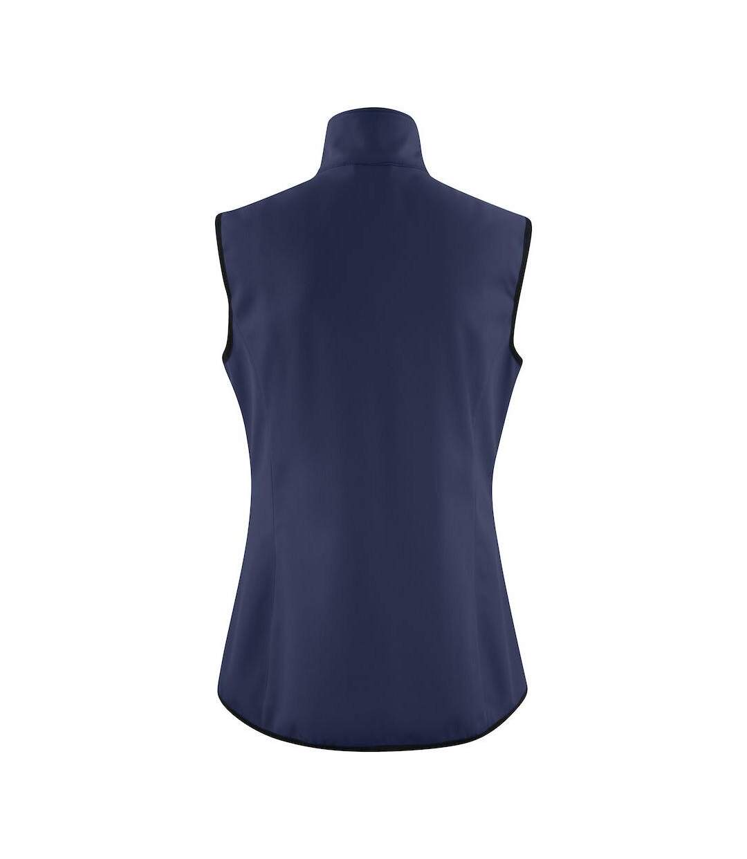 Womens/ladies Trial Softshell Gilet Navy Printer-2