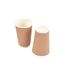 Lot 20 Gobelets en Carton Ondule 35cl Marron-1