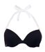 Haut de maillot push-up noir/ivoire Yéyé by Brigitte Bardot-1