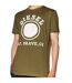 Mens 1976 Varsity Logo T-shirt Ivy Green Diesel-1