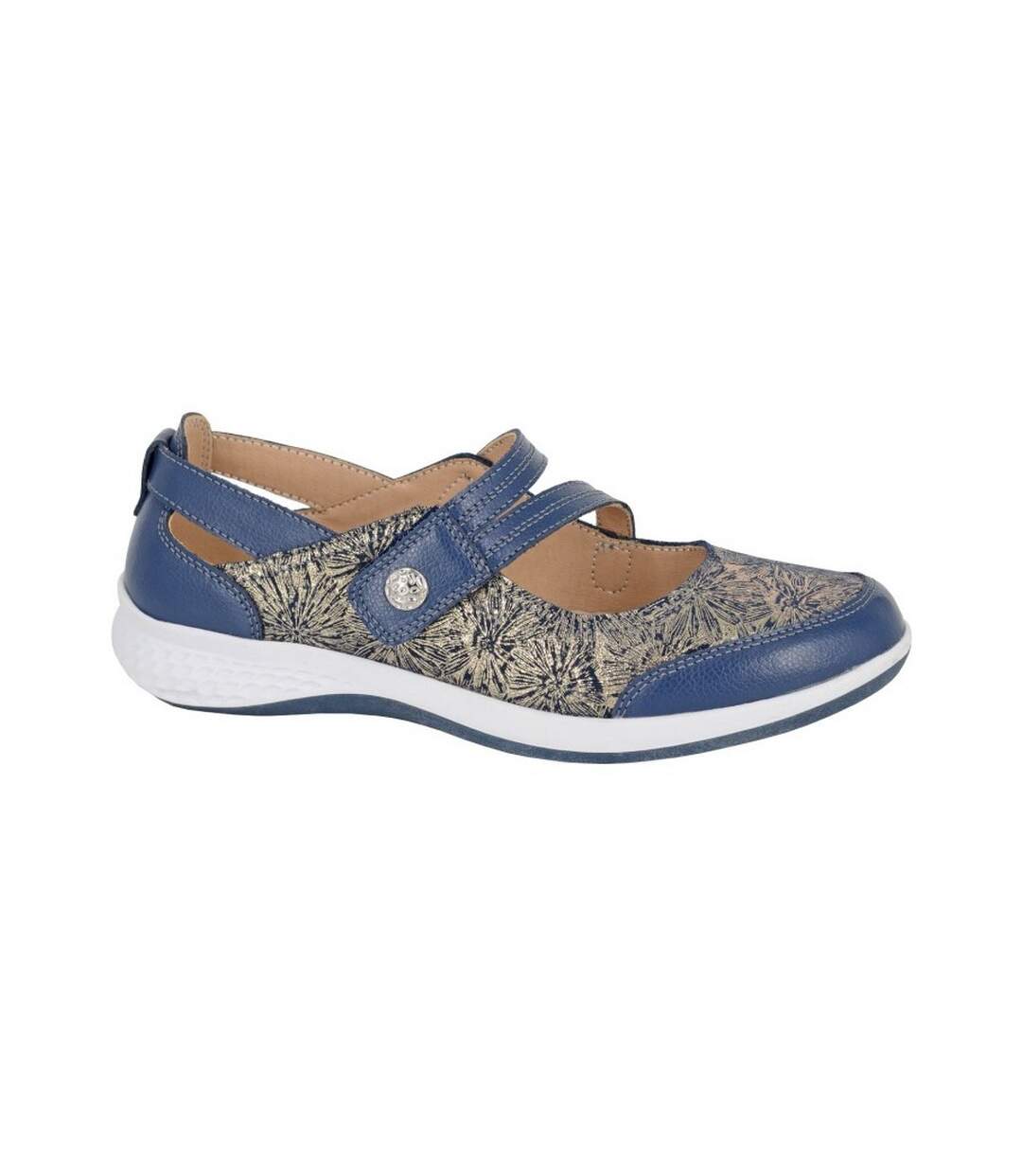 Chaussures de bar femme bleu marine Boulevard