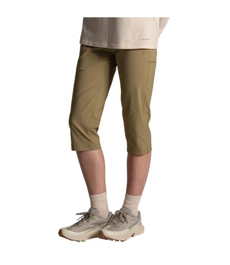Womens/ladies Kiwi Pro Iii Cropped Trousers Cardamom Craghoppers