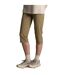 Womens/ladies Kiwi Pro Iii Cropped Trousers Cardamom Craghoppers-4