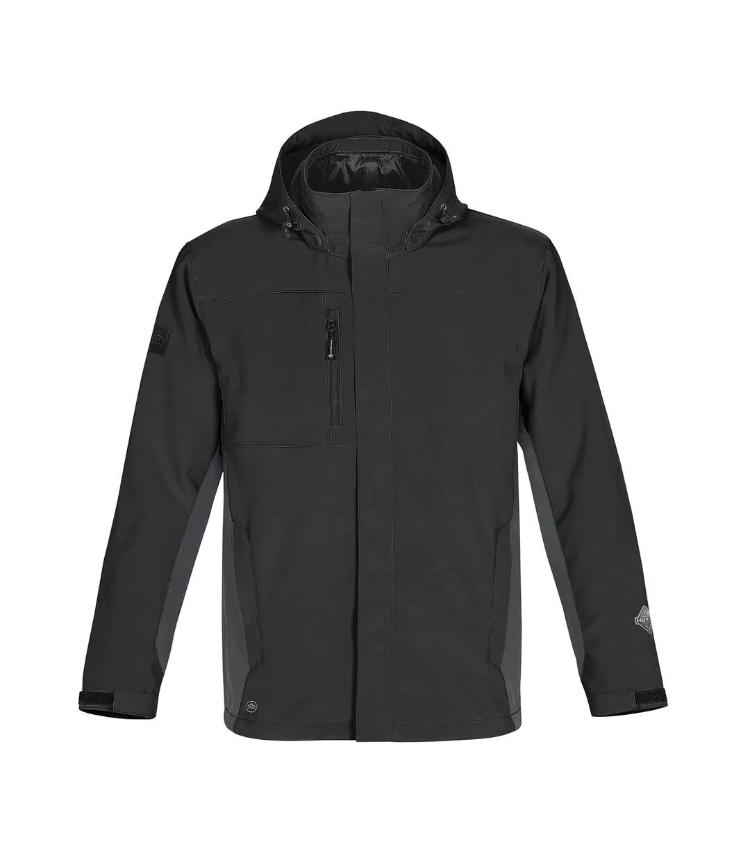 Stormtech Mens Atmosphere 3-in-1 Performance Jacket (Waterproof & Breathable) (Black/Granite) - UTRW3286-3