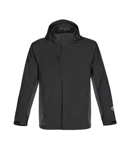 Stormtech Mens Atmosphere 3-in-1 Performance Jacket (Waterproof & Breathable) (Black/Granite) - UTRW3286