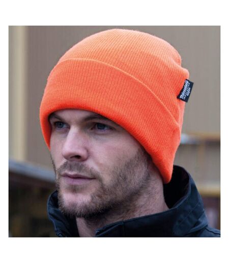 Result Woolly Thermal Ski/Winter Hat with 3M Thinsulate Insulation (Hi Vis Orange) - UTBC970