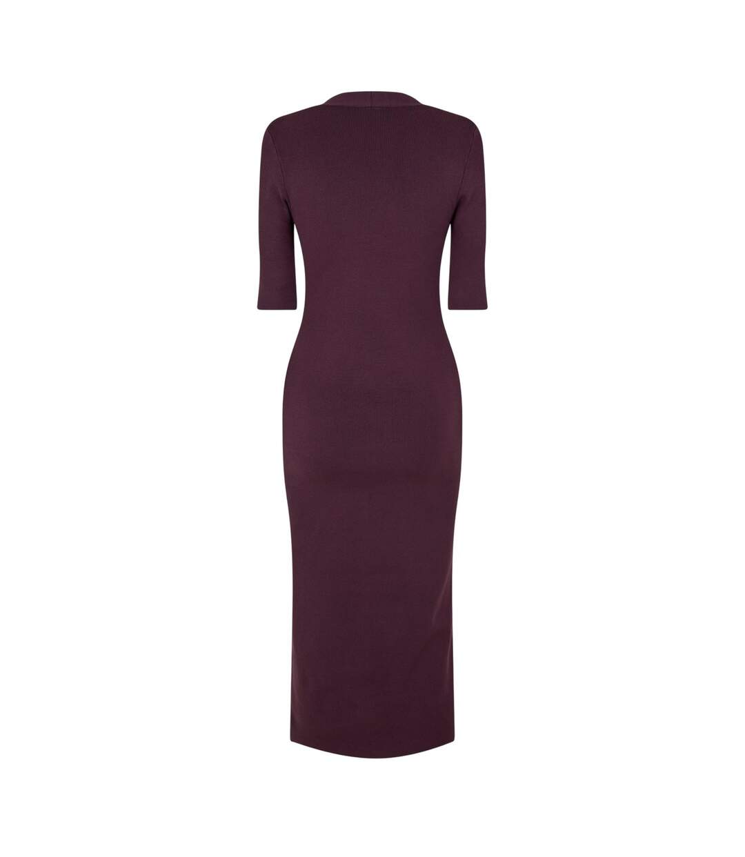 Robe Mi-longue Manches ¾ Fezanin Femme Rouge Boss-2