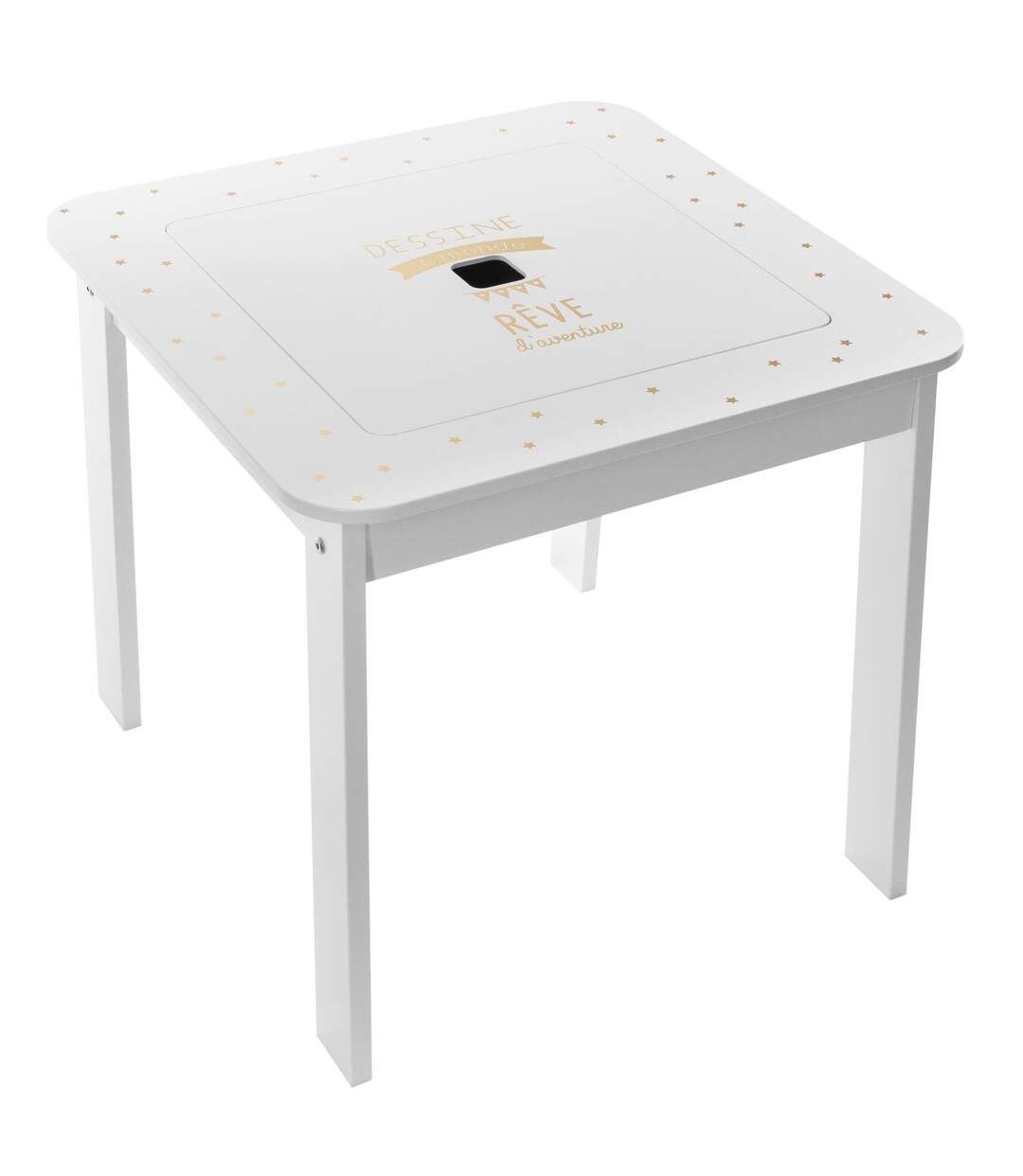 Table bureau avec tabourets enfant Douceur-3