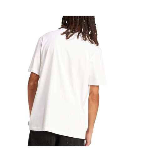 T-Shirt blanc homme adidas flames - m